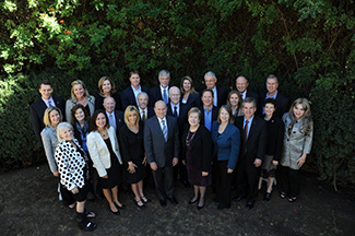 Group photo of board of trustees